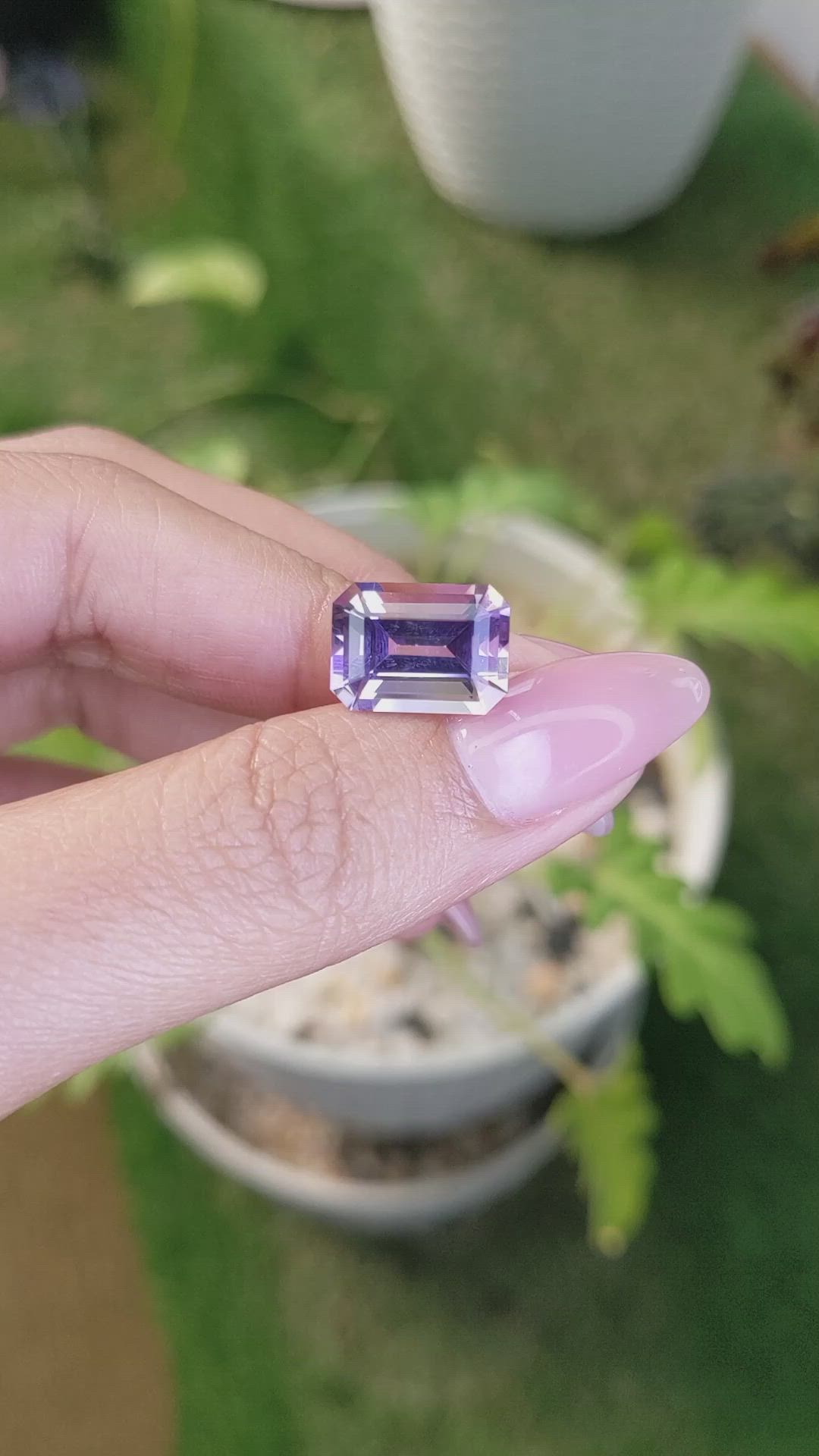 5.09 Ct. Ametrine from Brazil Size Video
