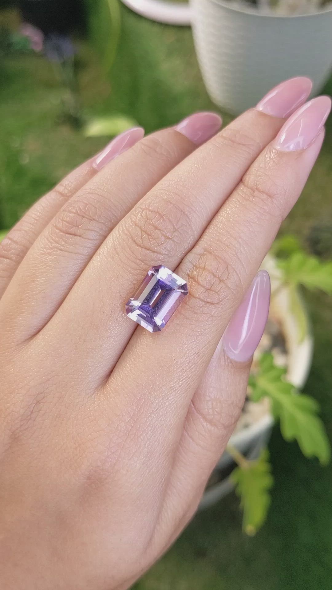 5.09 Ct. Ametrine from Brazil Size Video