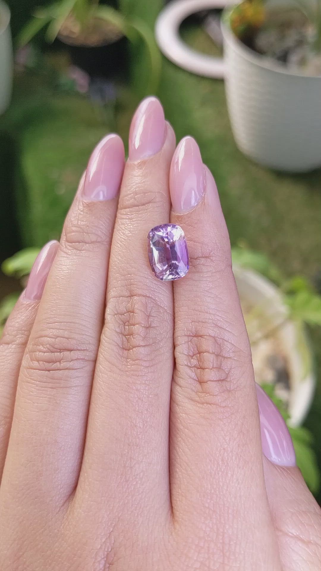 4.02 Ct. Ametrine from Brazil Size Video