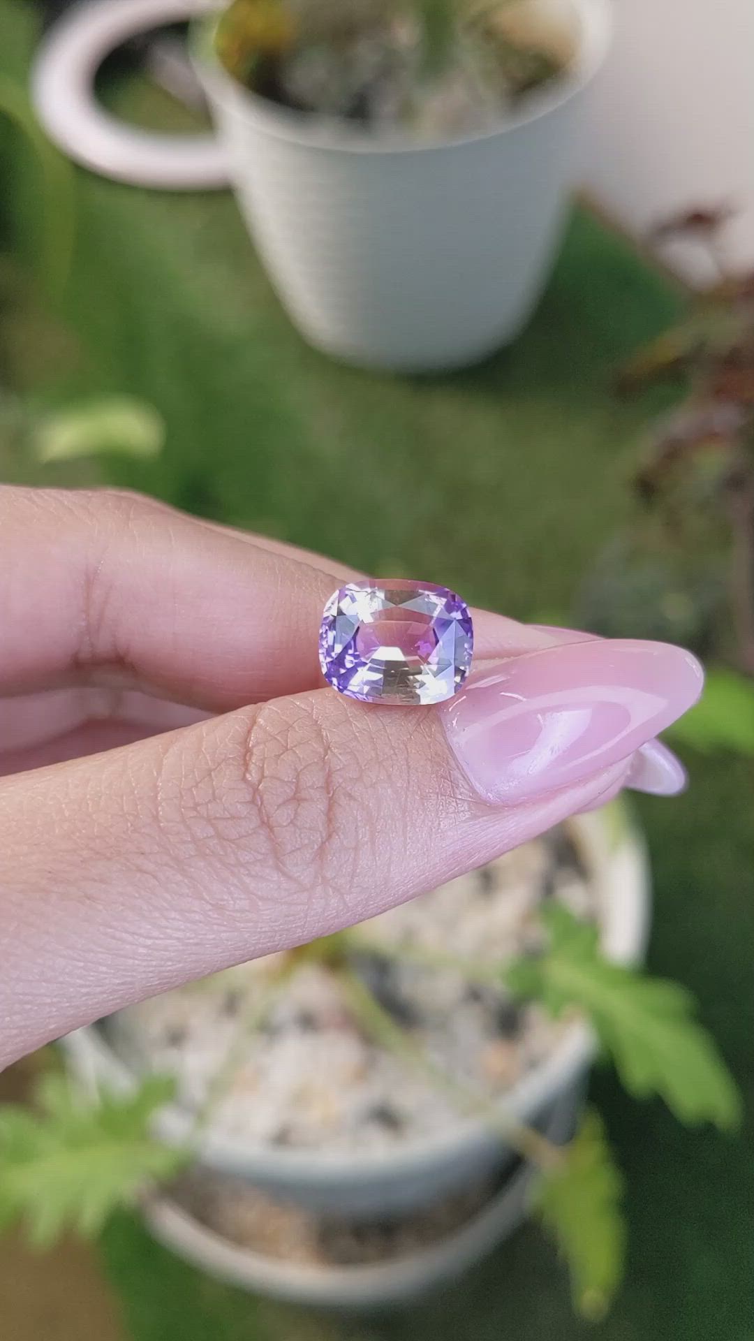 4.36 Ct. Ametrine from Brazil Size Video