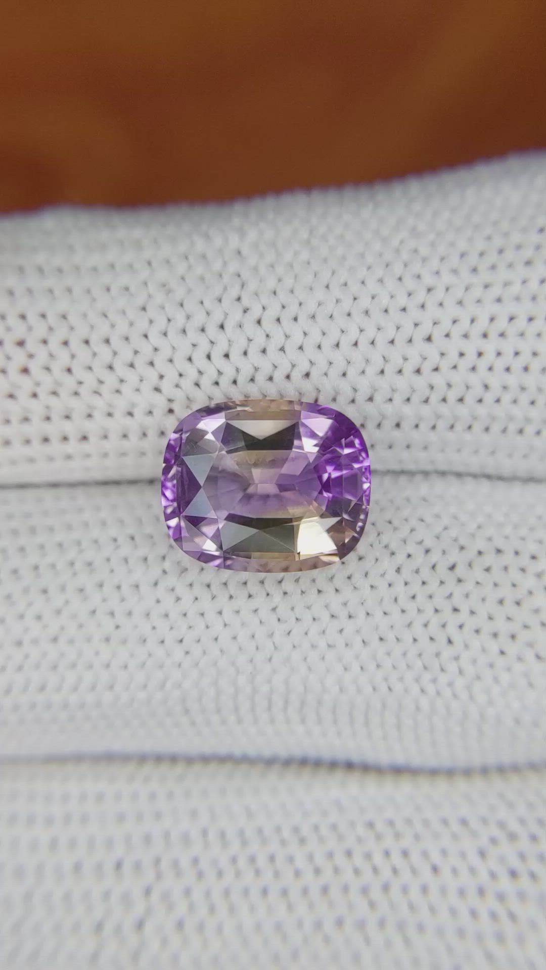 4.36 Ct. Ametrine from Brazil Size Video