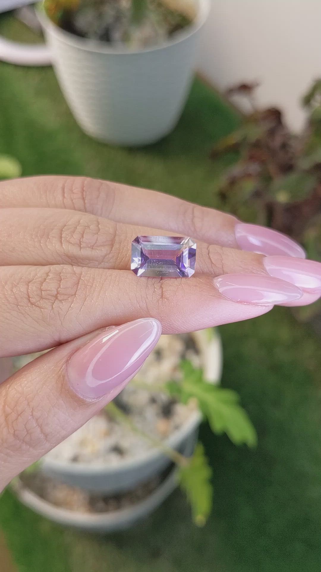 4.02 Ct. Ametrine from Brazil Size Video