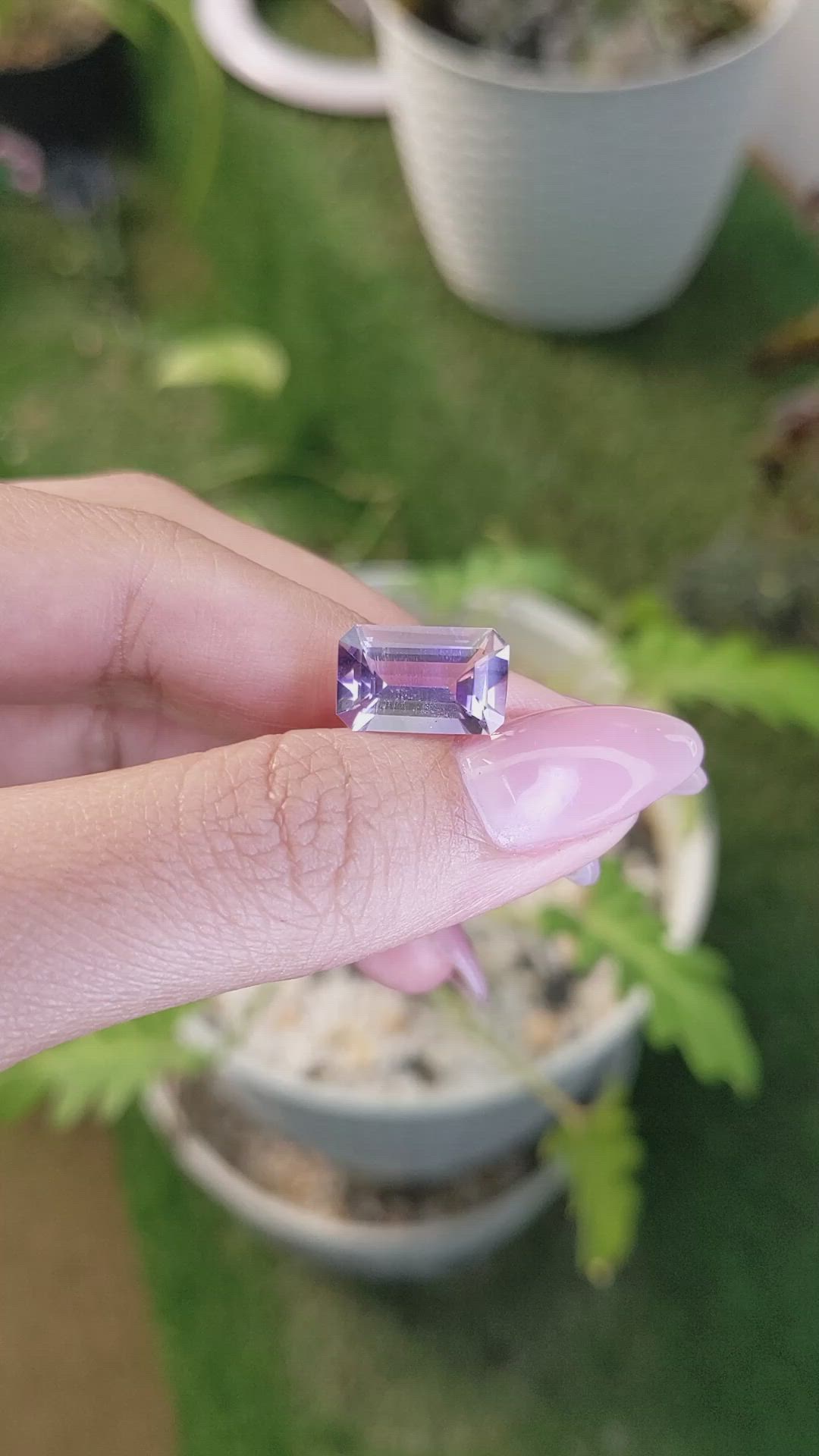 4.02 Ct. Ametrine from Brazil Size Video