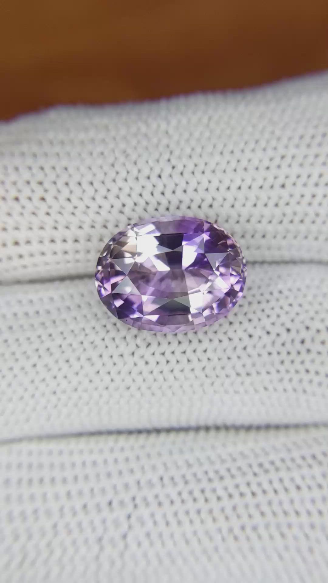 6.76 Ct. Ametrine from Brazil Size Video