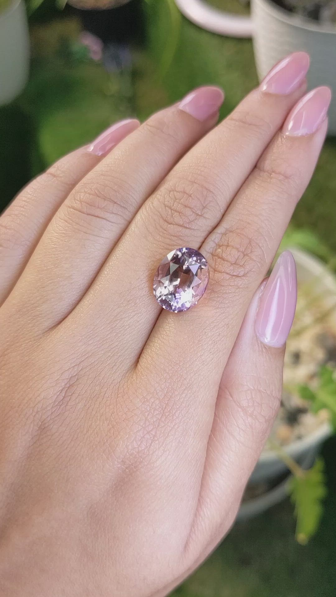 7.79 Ct. Ametrine from Brazil Size Video