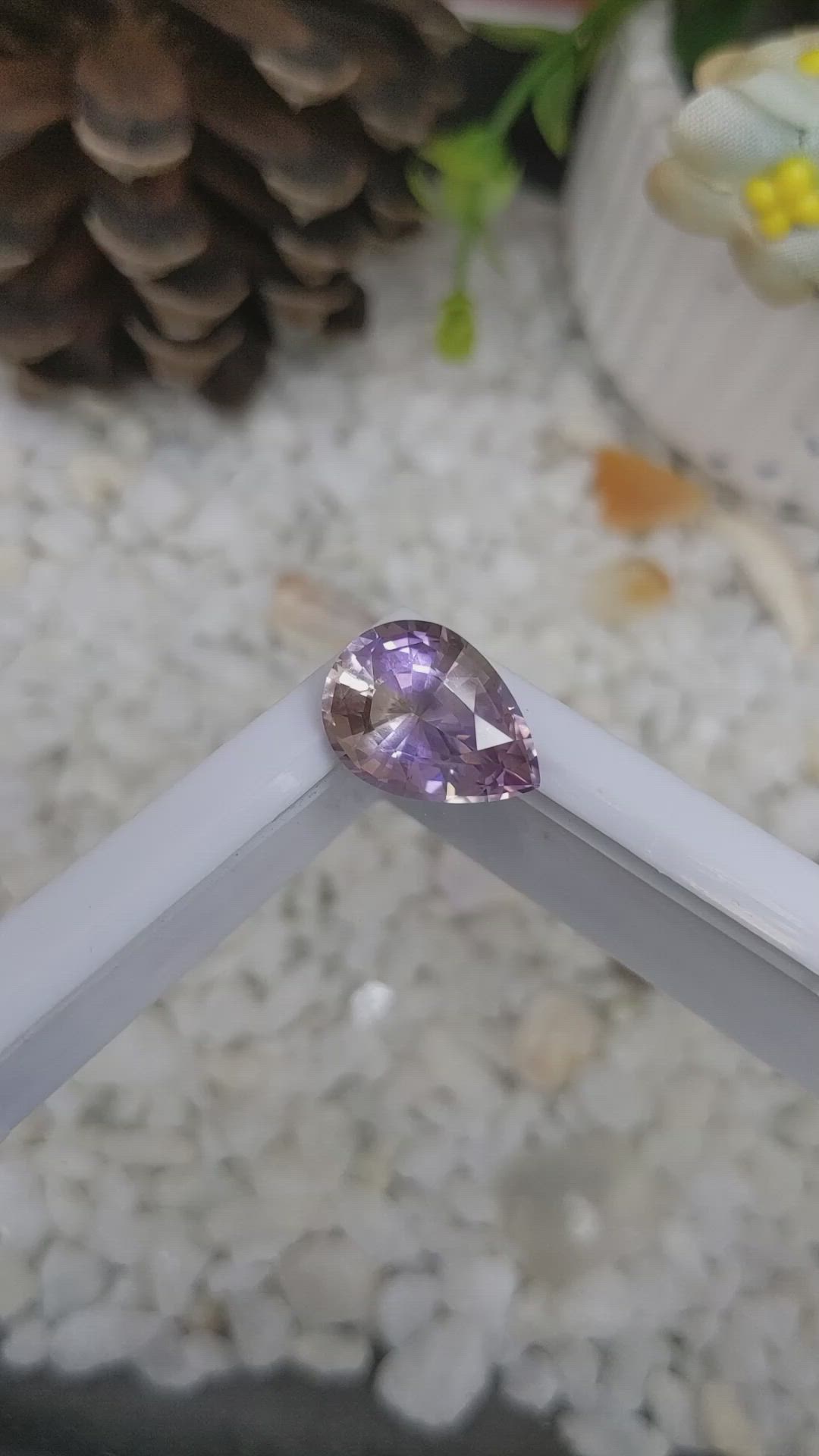 6.18 Ct. Ametrine from Brazil Size Video