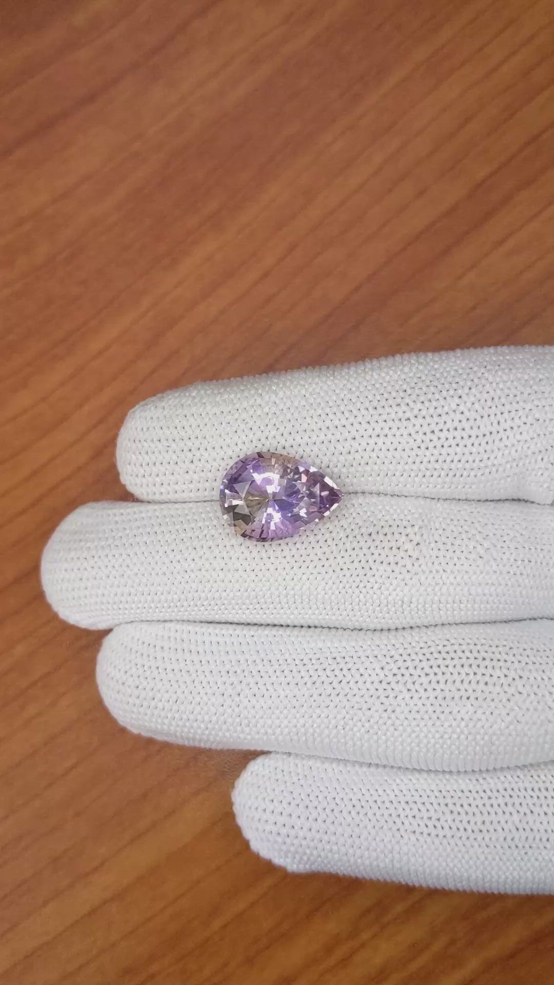 6.18 Ct. Ametrine from Brazil Size Video