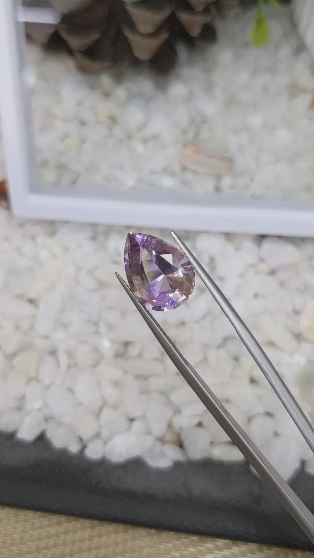6.18 Ct. Ametrine from Brazil Size Video
