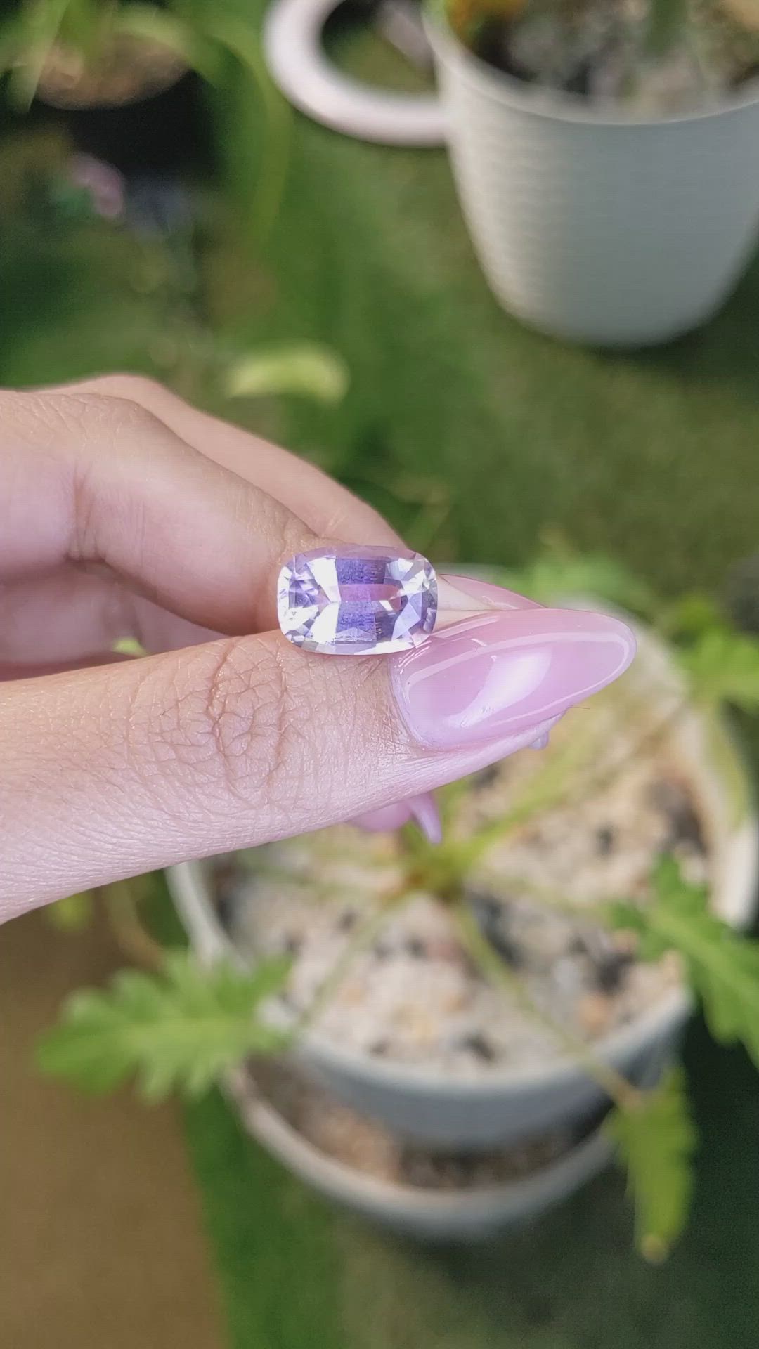 4.91 Ct. Ametrine from Brazil Size Video