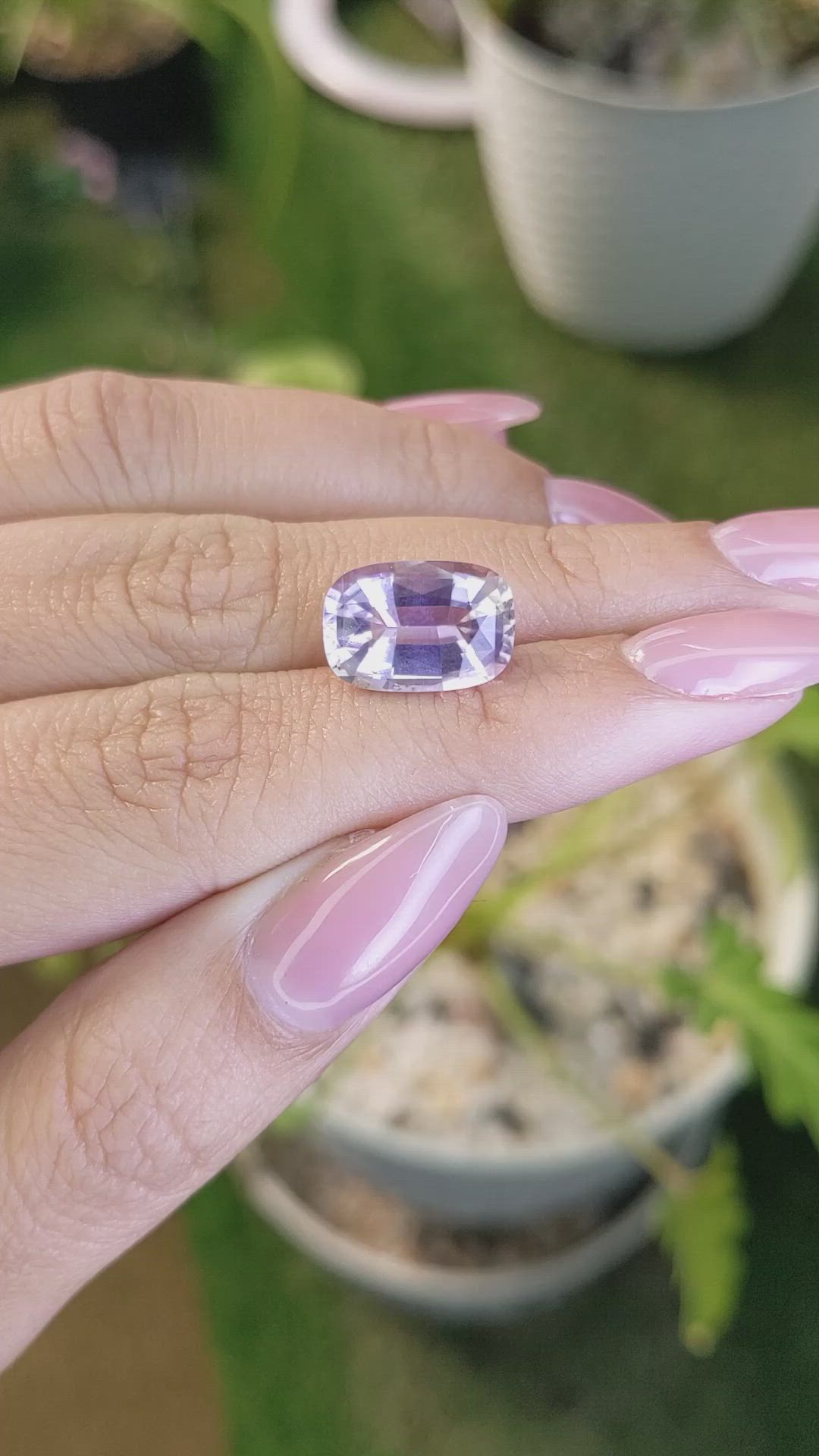 4.91 Ct. Ametrine from Brazil Size Video