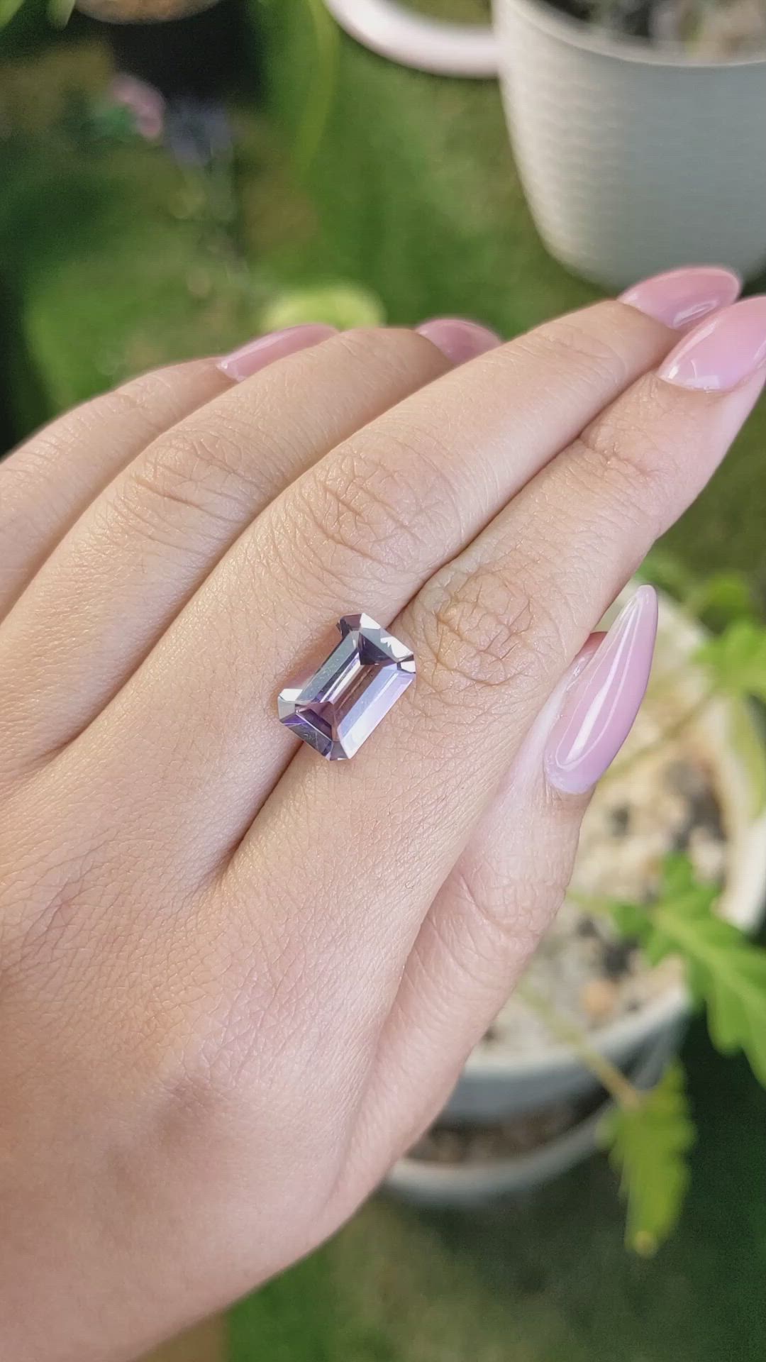 3.50 Ct. Ametrine from Brazil Size Video