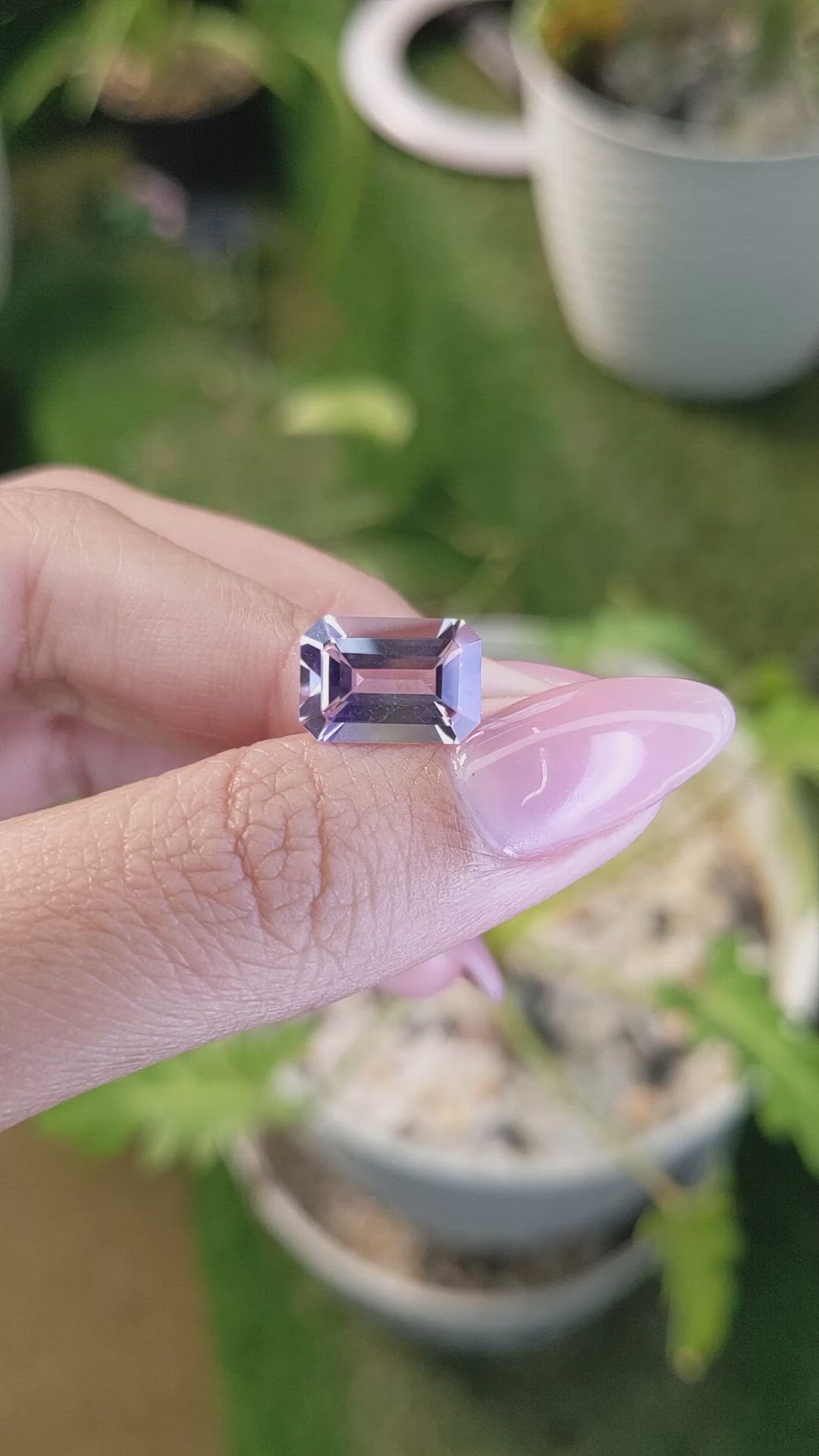 3.50 Ct. Ametrine from Brazil Size Video