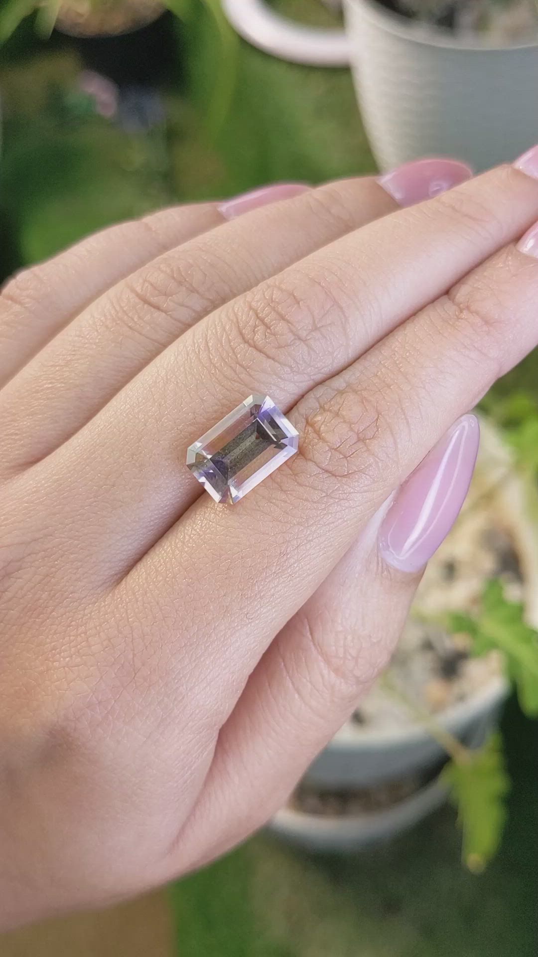 4.18 Ct. Ametrine from Brazil Size Video