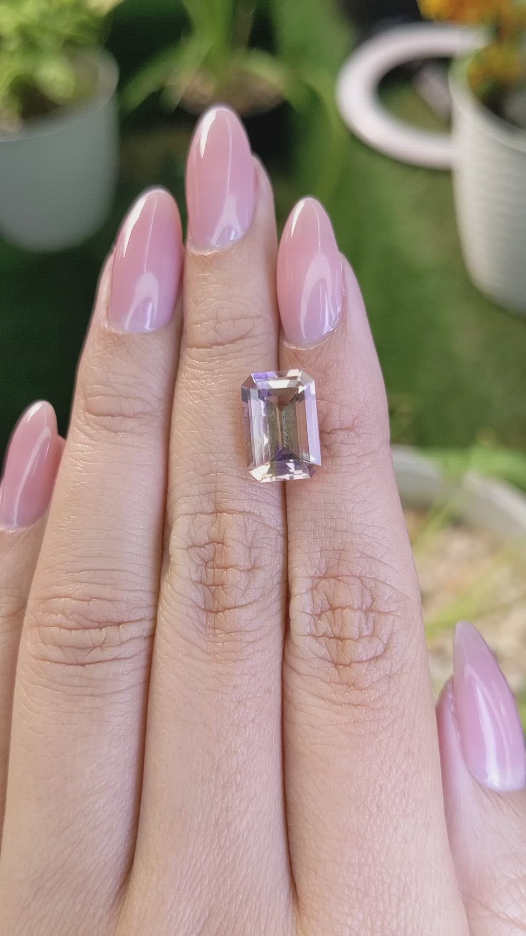 4.18 Ct. Ametrine from Brazil Size Video