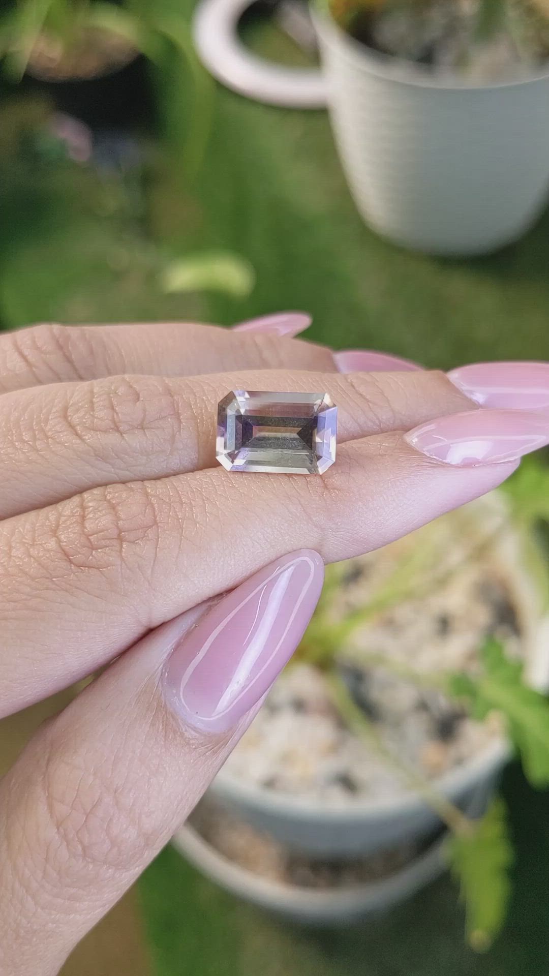 4.18 Ct. Ametrine from Brazil Size Video