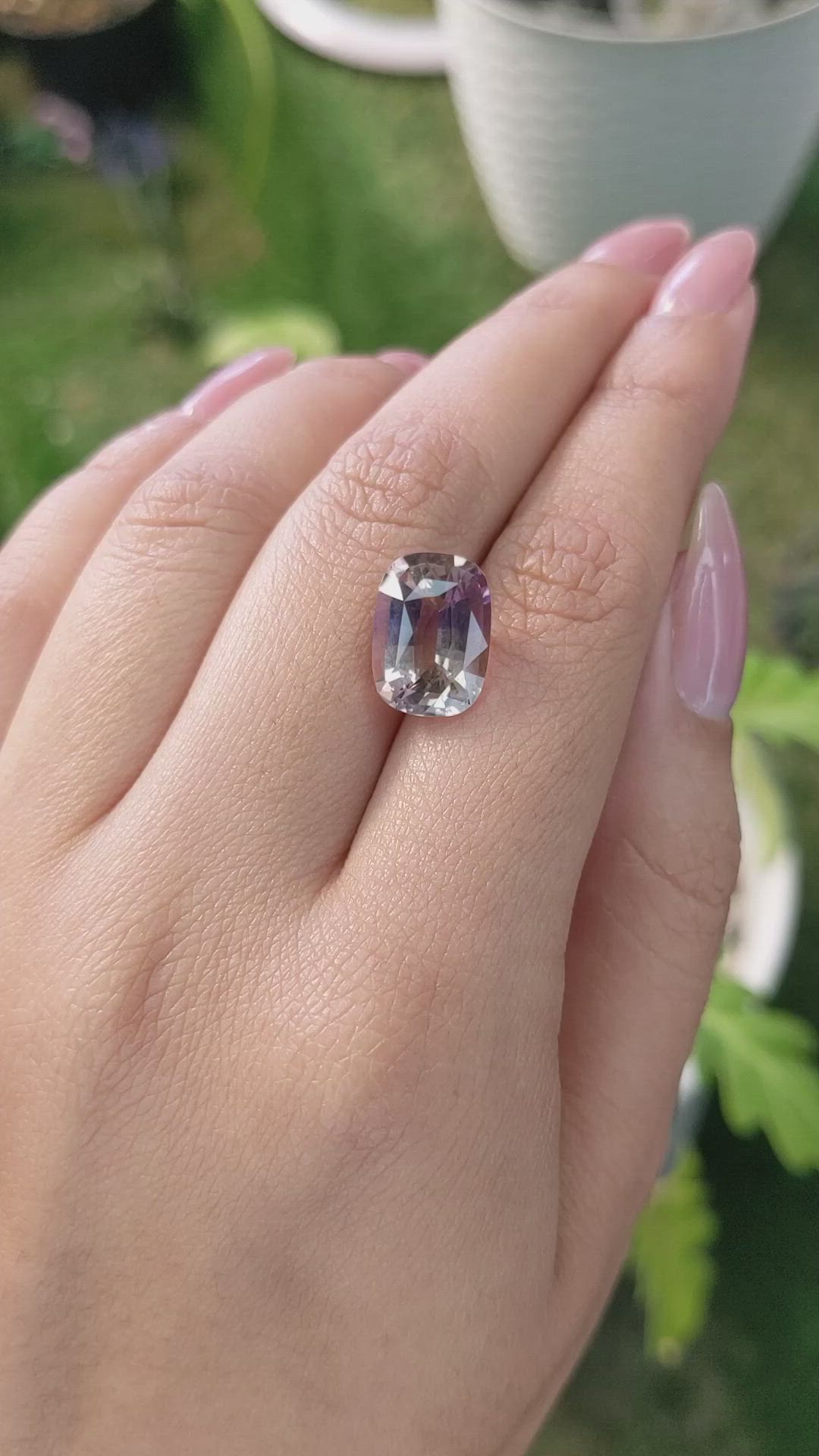 5.45 Ct. Ametrine from Brazil Size Video