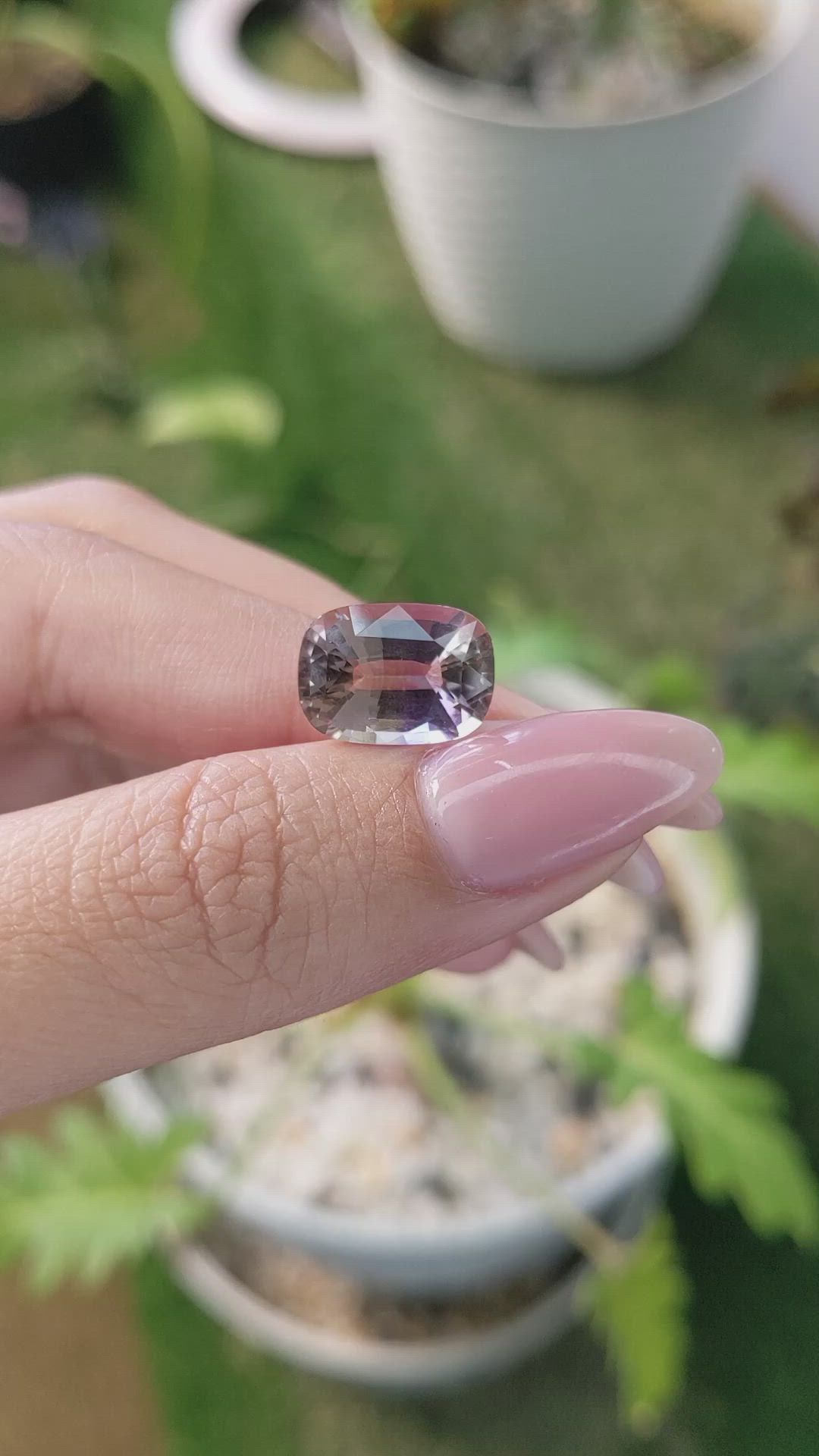 5.45 Ct. Ametrine from Brazil Size Video