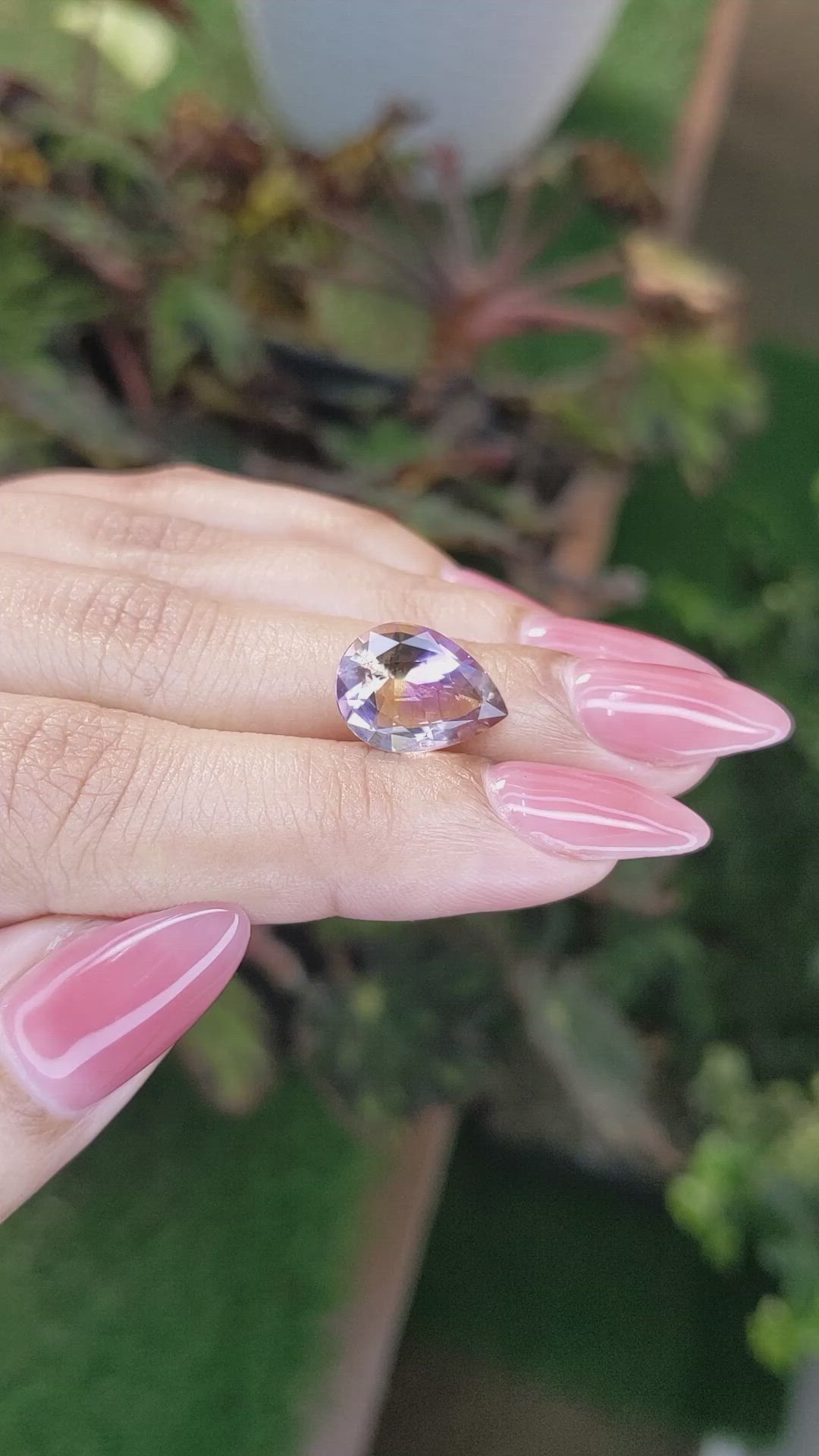 4.17 Ct. Ametrine from Brazil Size Video