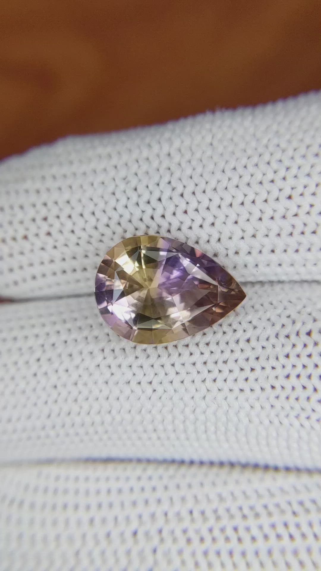 4.17 Ct. Ametrine from Brazil Size Video