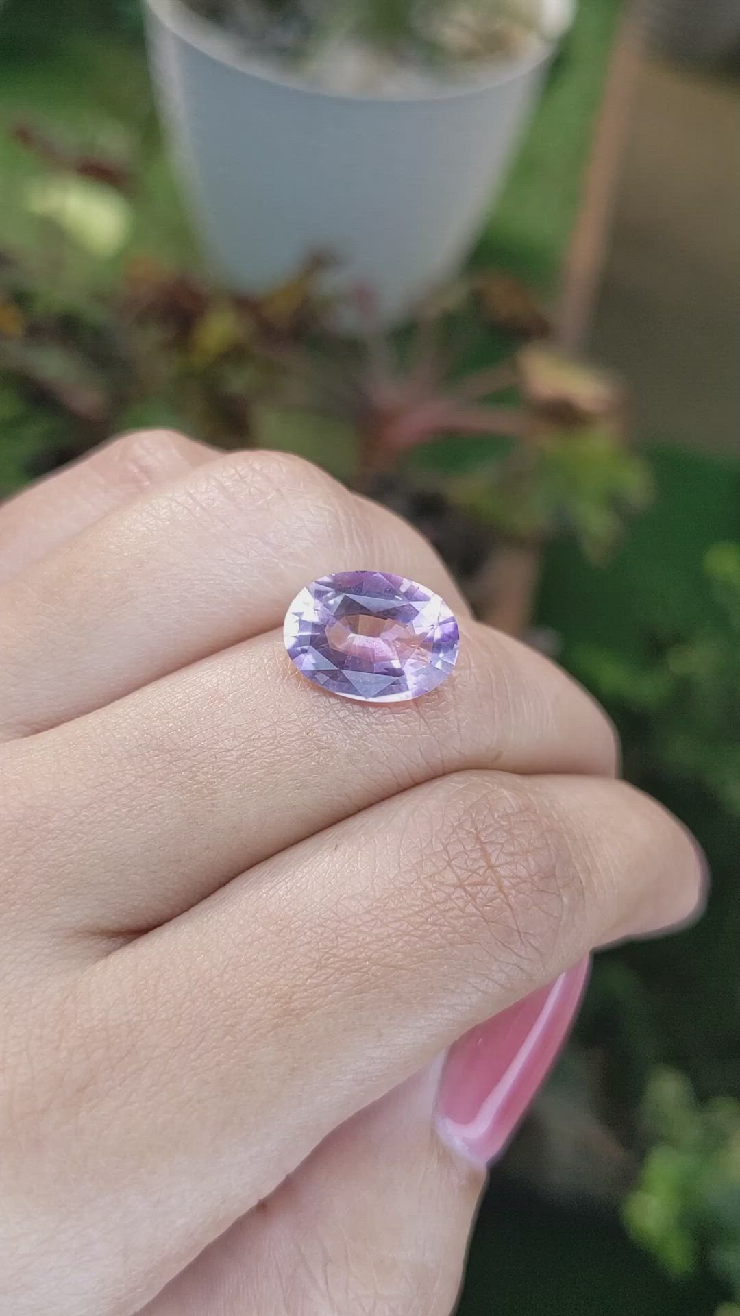 3.83 Ct. Ametrine from Brazil Size Video