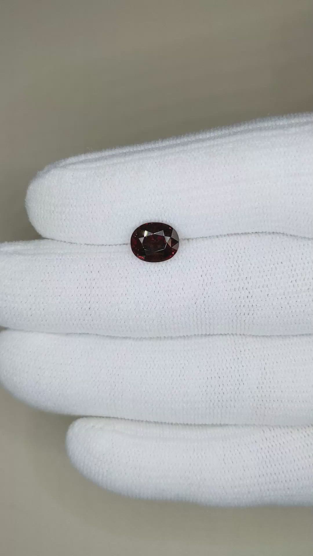 2.83 Ct. Spessartite Garnet from Madagascar Size Video