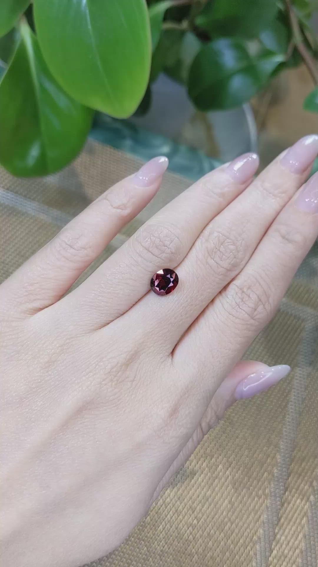 2.83 Ct. Spessartite Garnet from Madagascar Size Video