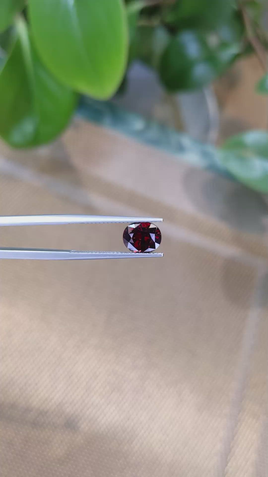 2.83 Ct. Spessartite Garnet from Madagascar Size Video