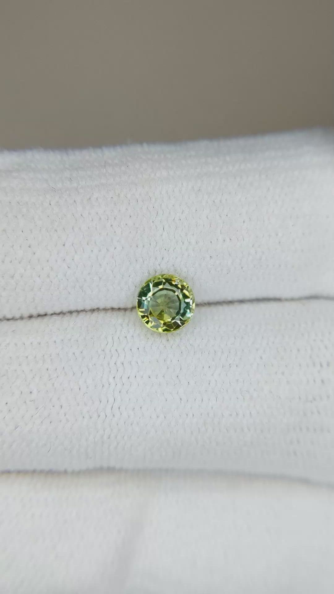 0.60 Ct. Tourmaline from Africa Size Video