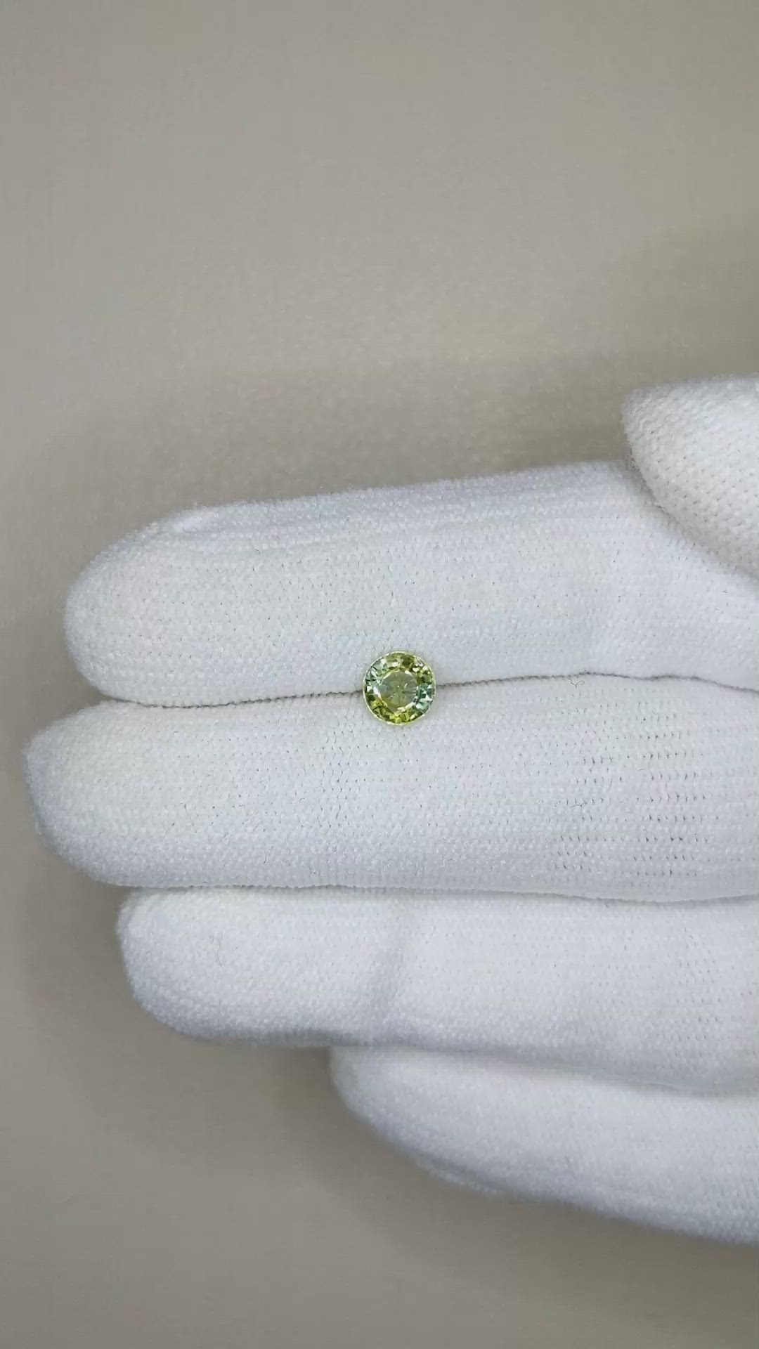 0.60 Ct. Tourmaline from Africa Size Video