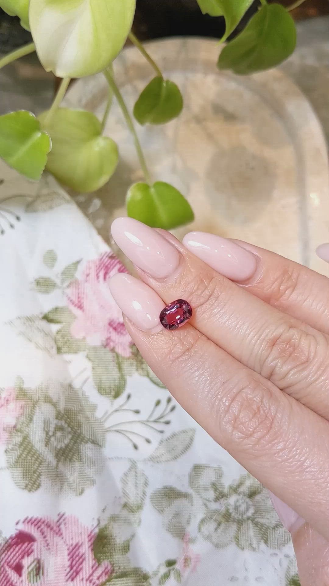 1.37 Ct. Tourmaline from Africa Size Video