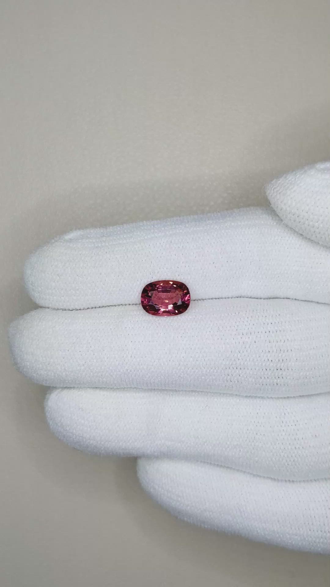 1.37 Ct. Tourmaline from Africa Size Video