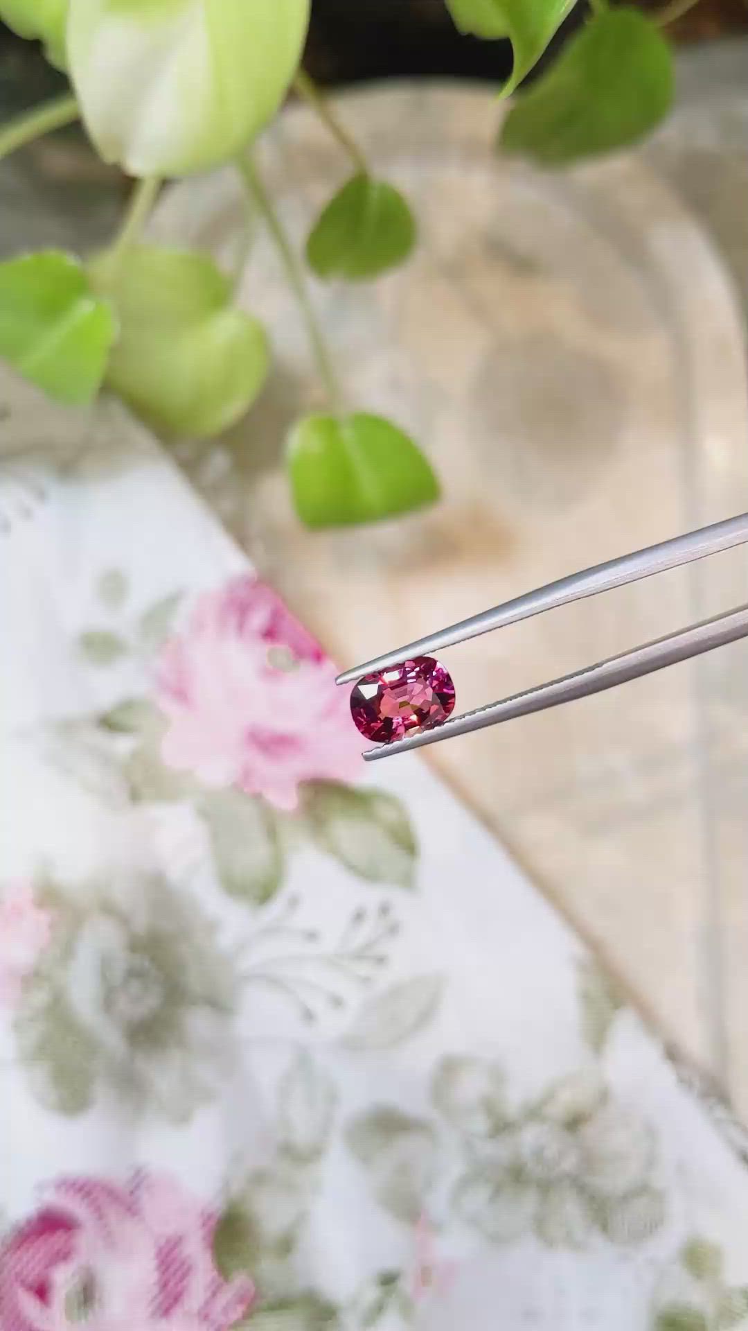 1.37 Ct. Tourmaline from Africa Size Video