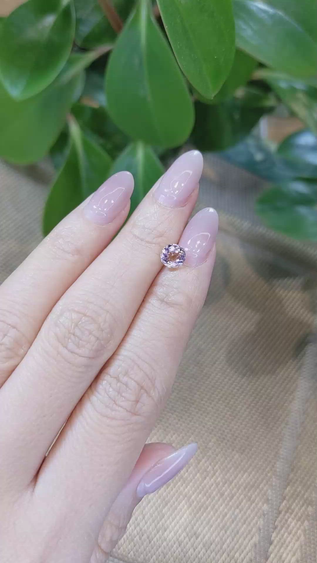 1.06 Ct. Tourmaline from Africa Size Video