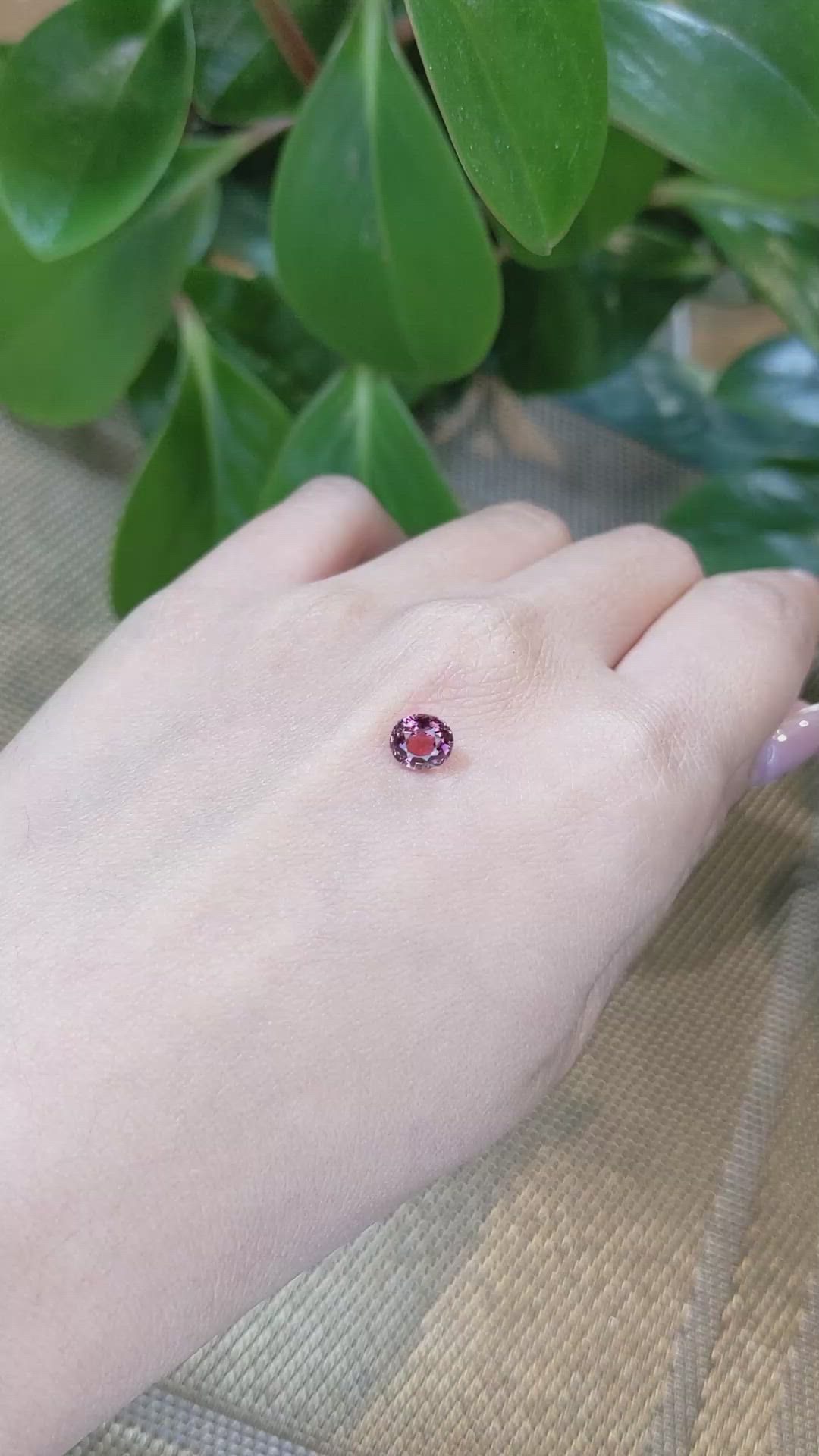 1.08 Ct. Tourmaline from Africa Size Video