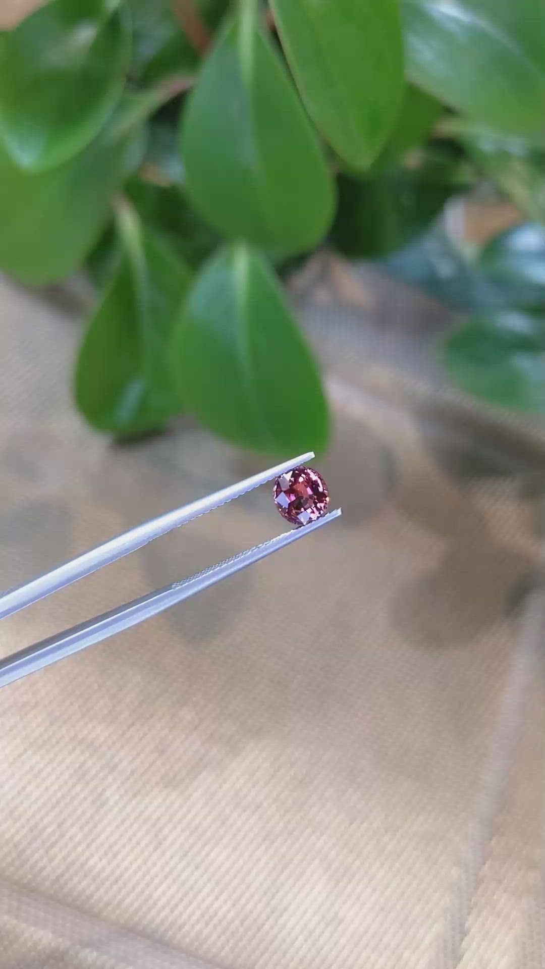 1.08 Ct. Tourmaline from Africa Size Video