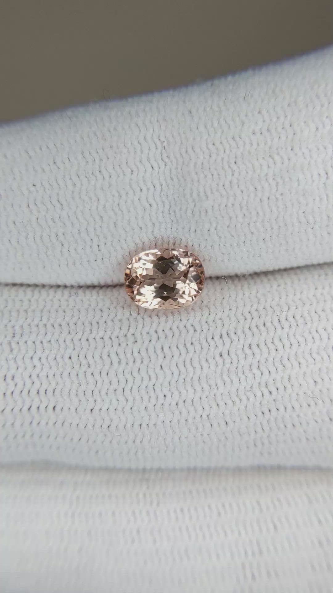 1.22 Ct. Tourmaline from Africa Size Video