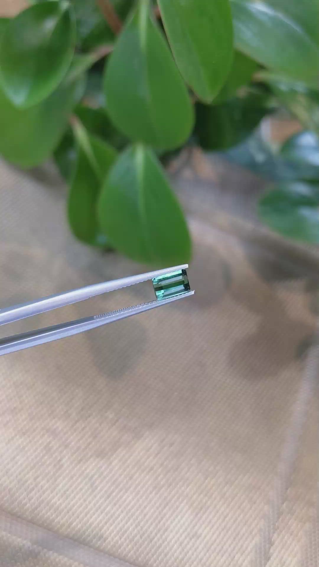1.24 Ct. Tourmaline from Africa Size Video