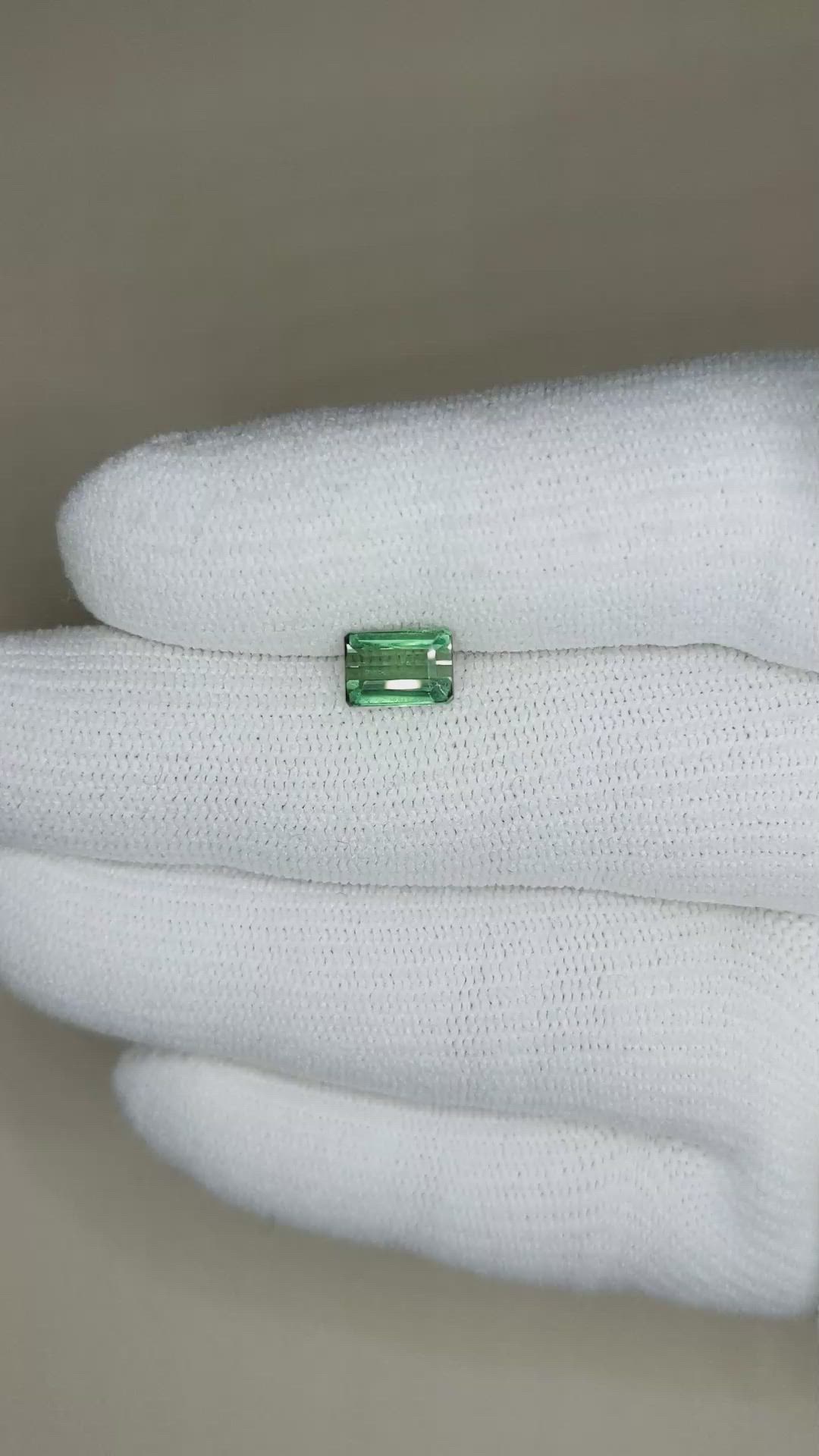 1.24 Ct. Tourmaline from Africa Size Video