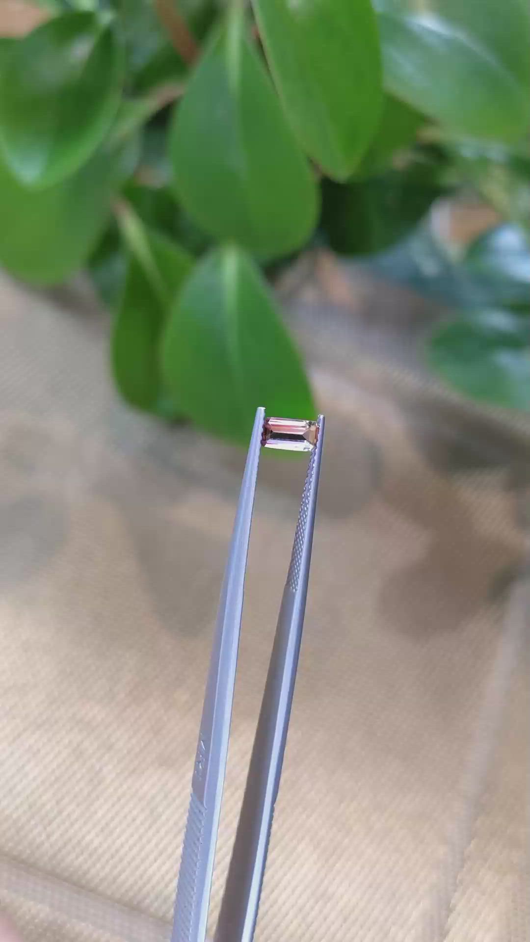 0.44 Ct. Tourmaline from Africa Size Video