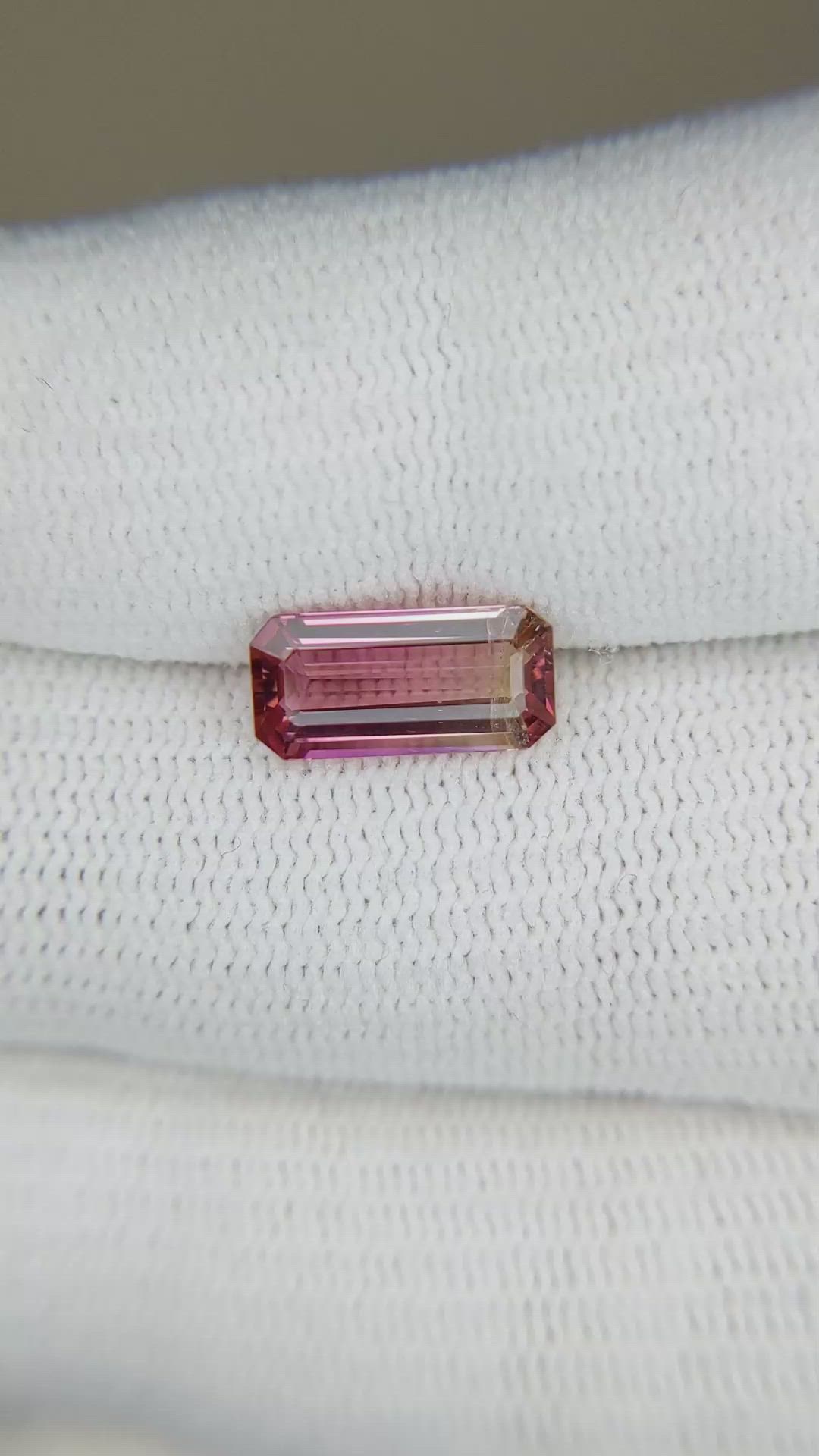 1.58 Ct. Tourmaline from Africa Size Video