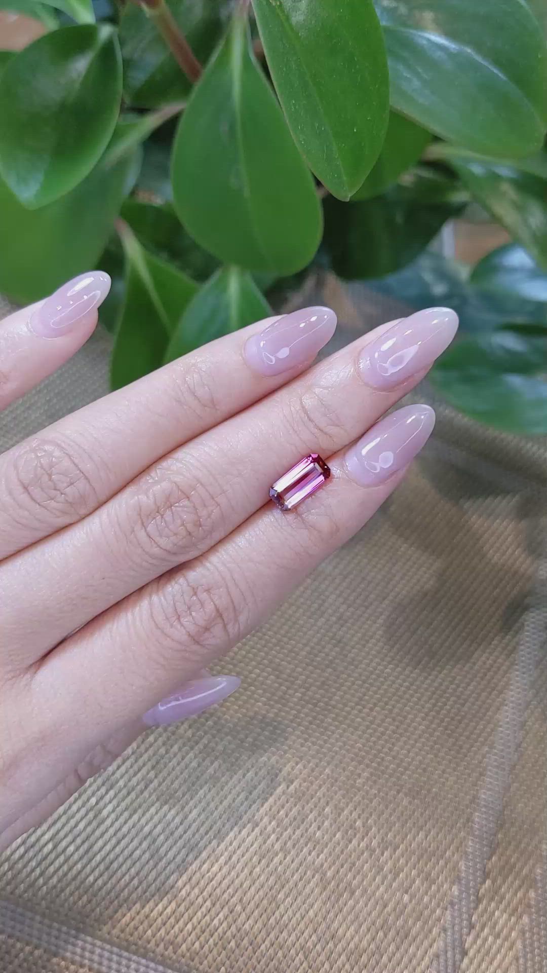 1.58 Ct. Tourmaline from Africa Size Video