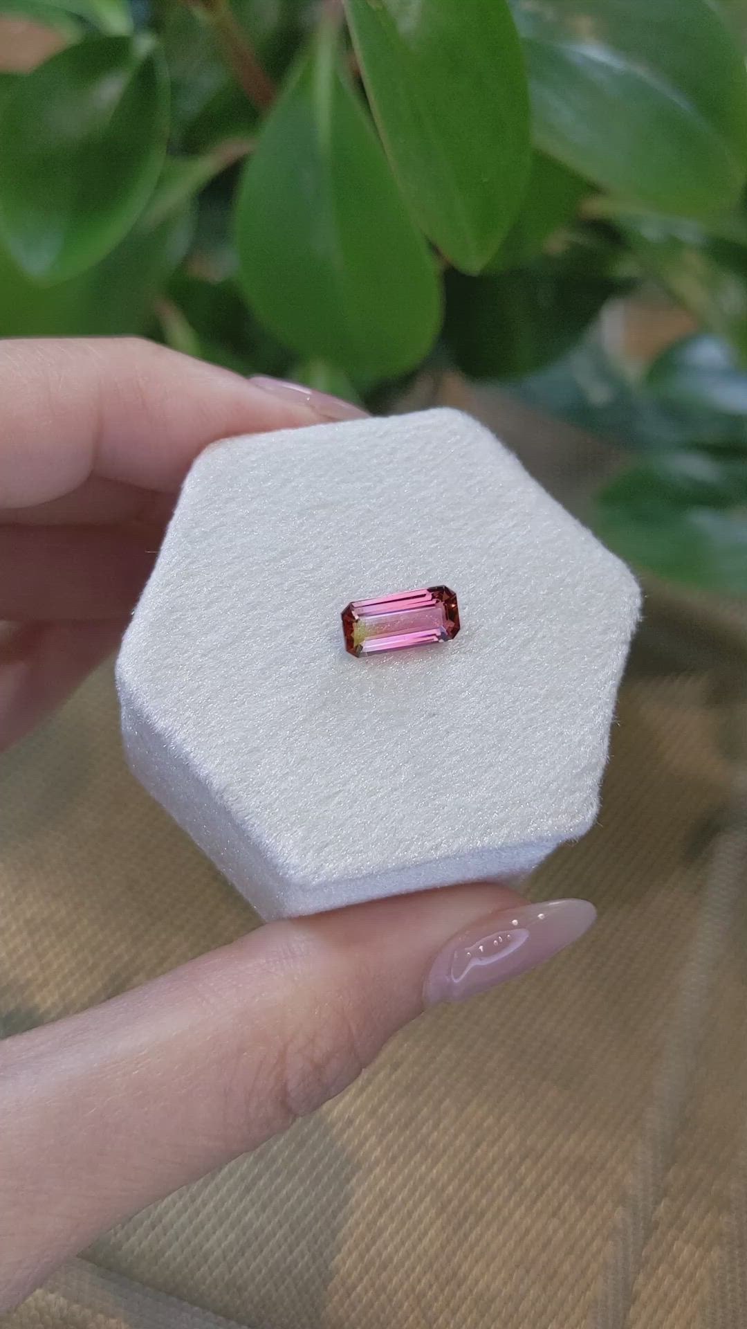 1.58 Ct. Tourmaline from Africa Size Video