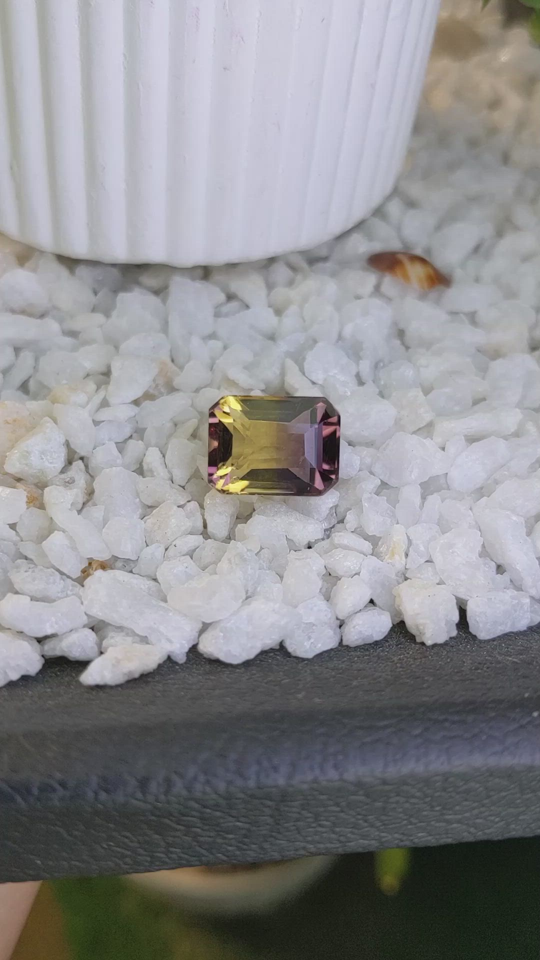 13.19 Ct. Ametrine from Ceylon (Sri Lanka) Size Video