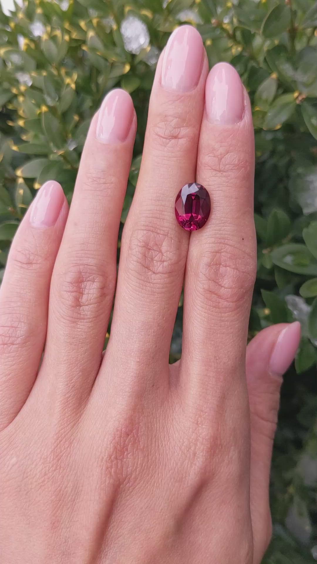 4.52 Ct. Spinel from Ceylon (Sri Lanka) Size Video