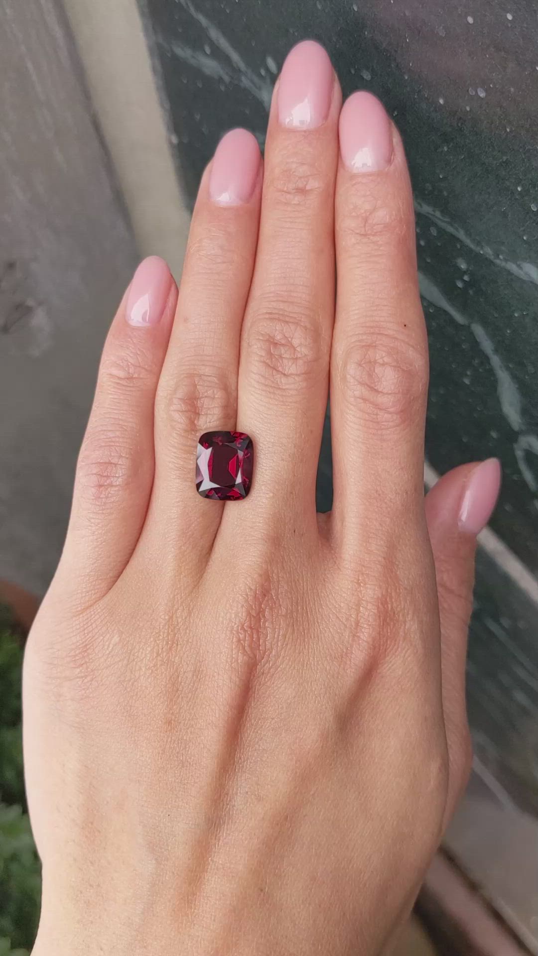 6.12 Ct. Spinel from Burma (Myanmar) Size Video