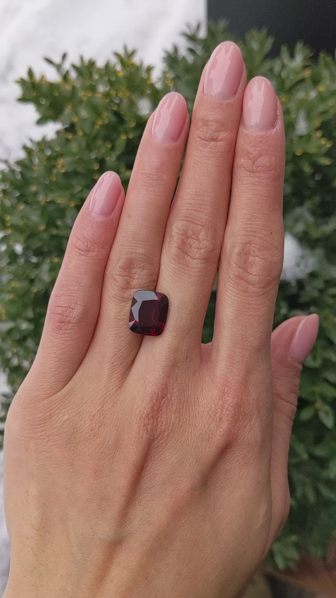 6.12 Ct. Spinel from Burma (Myanmar) Size Video
