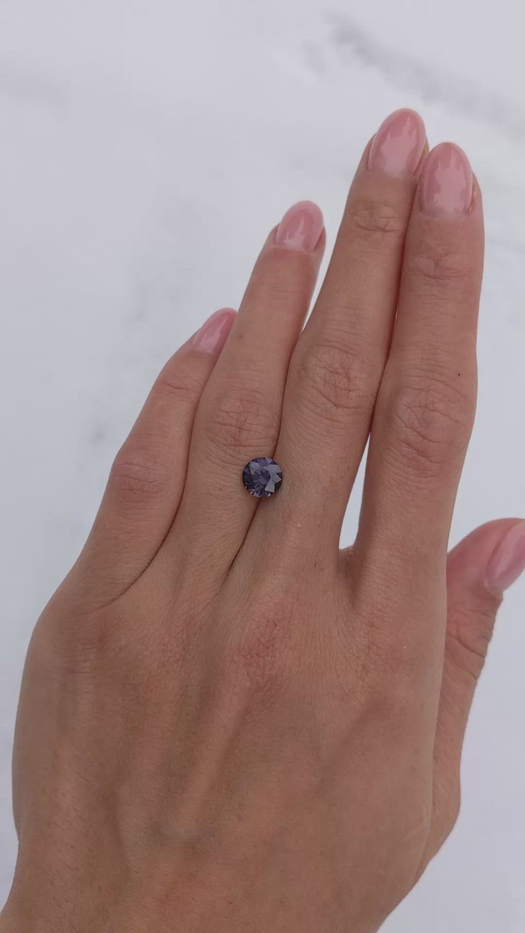 1.48 Ct. Spinel from Ceylon (Sri Lanka) Size Video