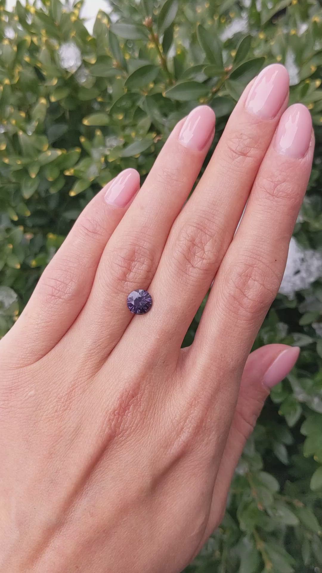 1.48 Ct. Spinel from Ceylon (Sri Lanka) Size Video