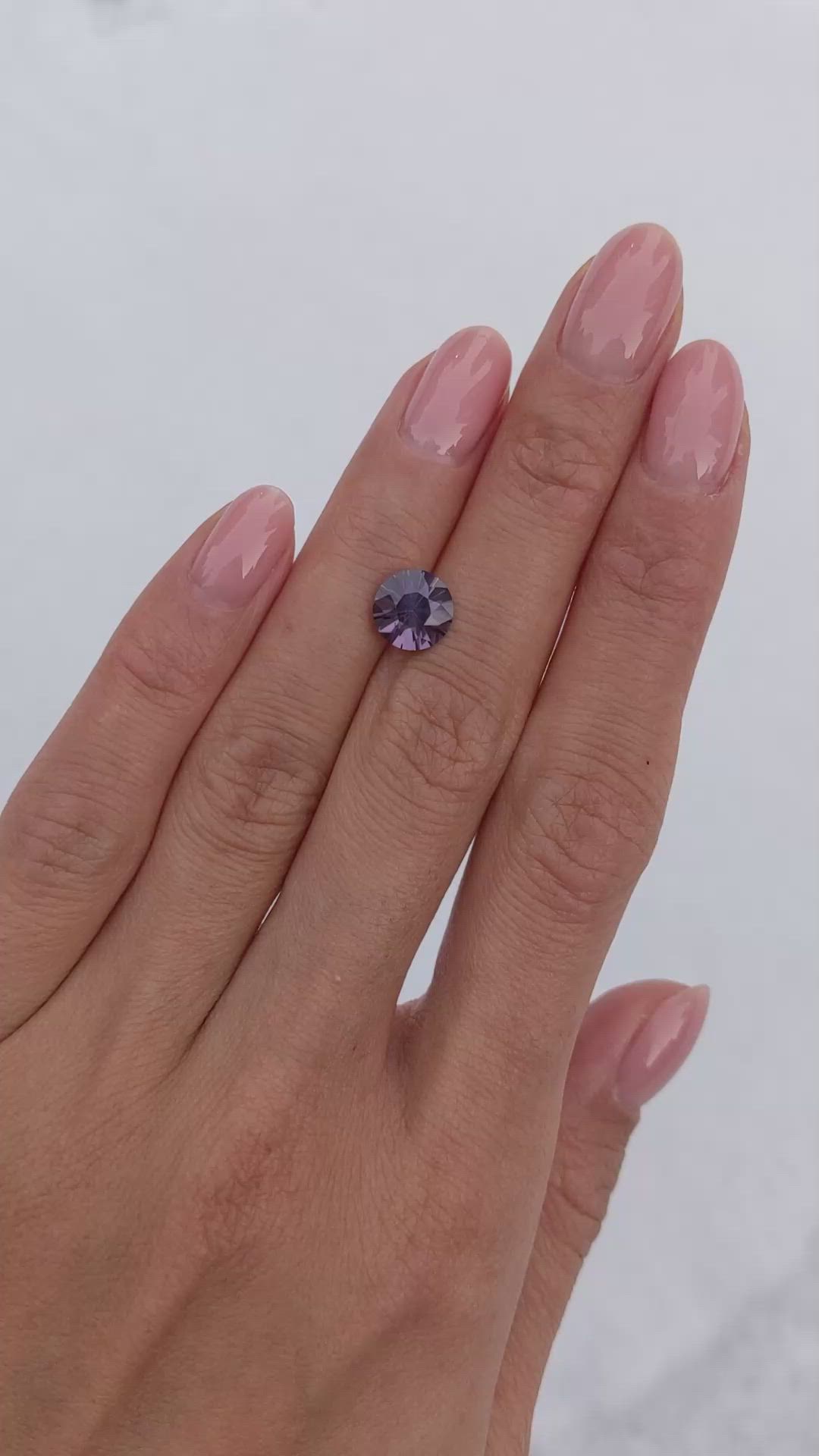 2.02 Ct. Spinel from Ceylon (Sri Lanka) Size Video