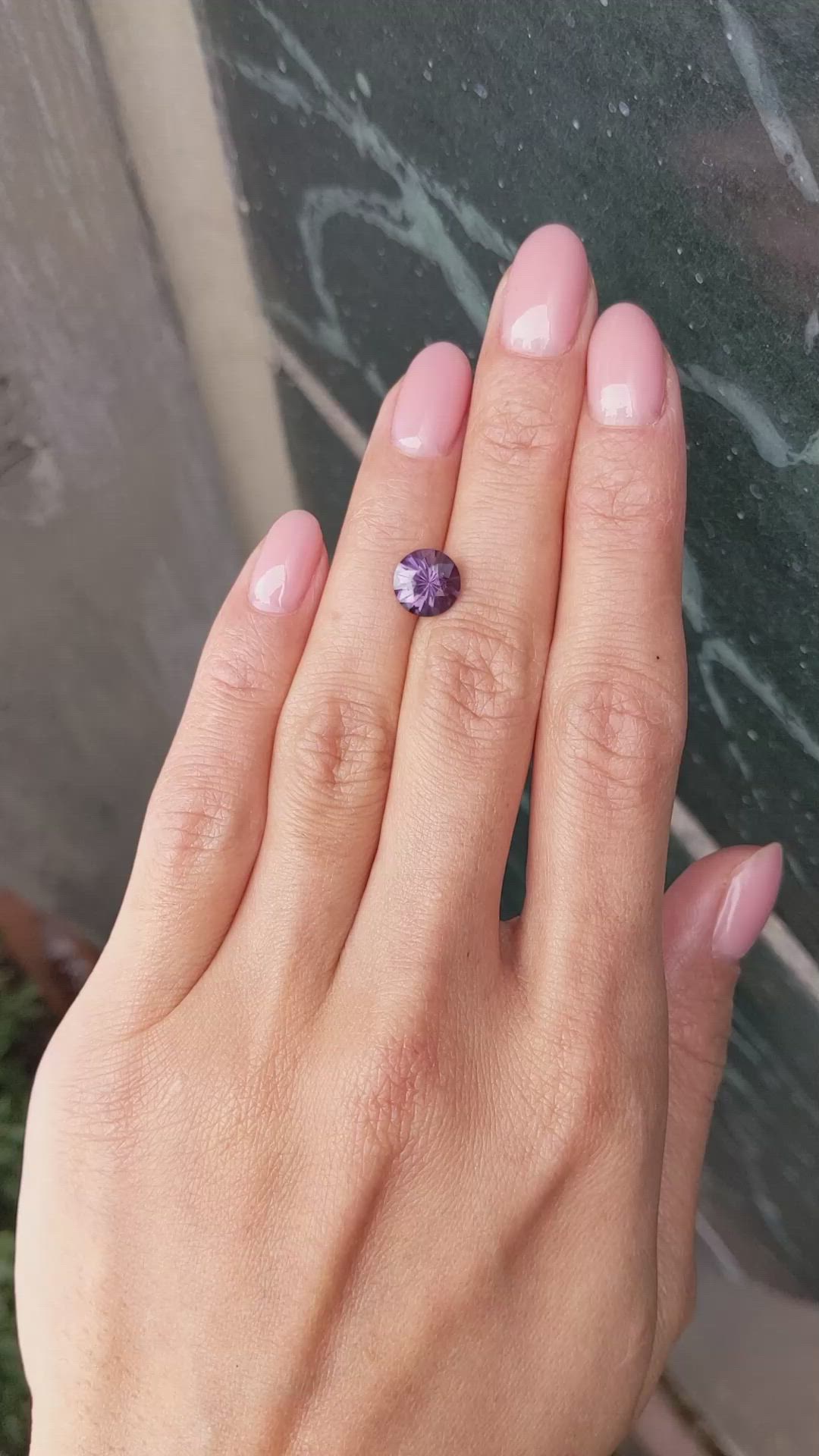 2.02 Ct. Spinel from Ceylon (Sri Lanka) Size Video